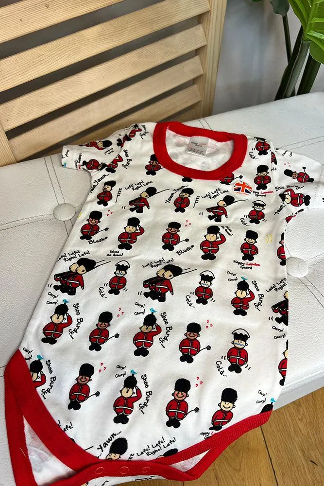 100% Cotton Fun Guard Print Babygrow