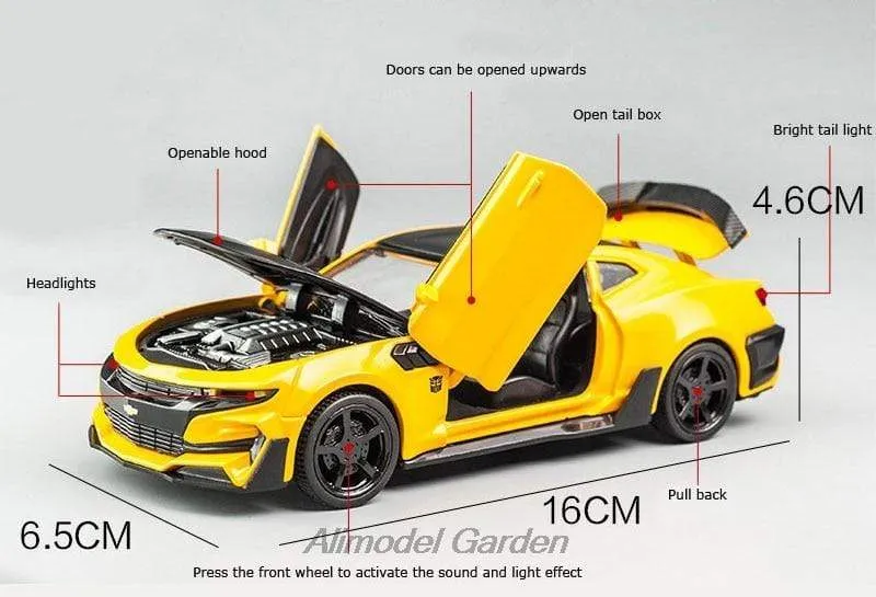 1/32 1/36 Diecasts & Toy Vehicles Chevrolet Camaro Toy Car Model Collection Alloy Car Toys For Children Christmas Gift машинки