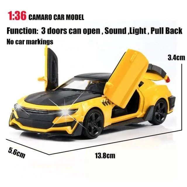 1/32 1/36 Diecasts & Toy Vehicles Chevrolet Camaro Toy Car Model Collection Alloy Car Toys For Children Christmas Gift машинки