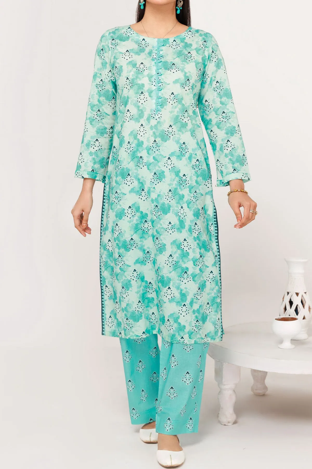 2 PIECE DIGITAL PRINT LAWN| DPC-288