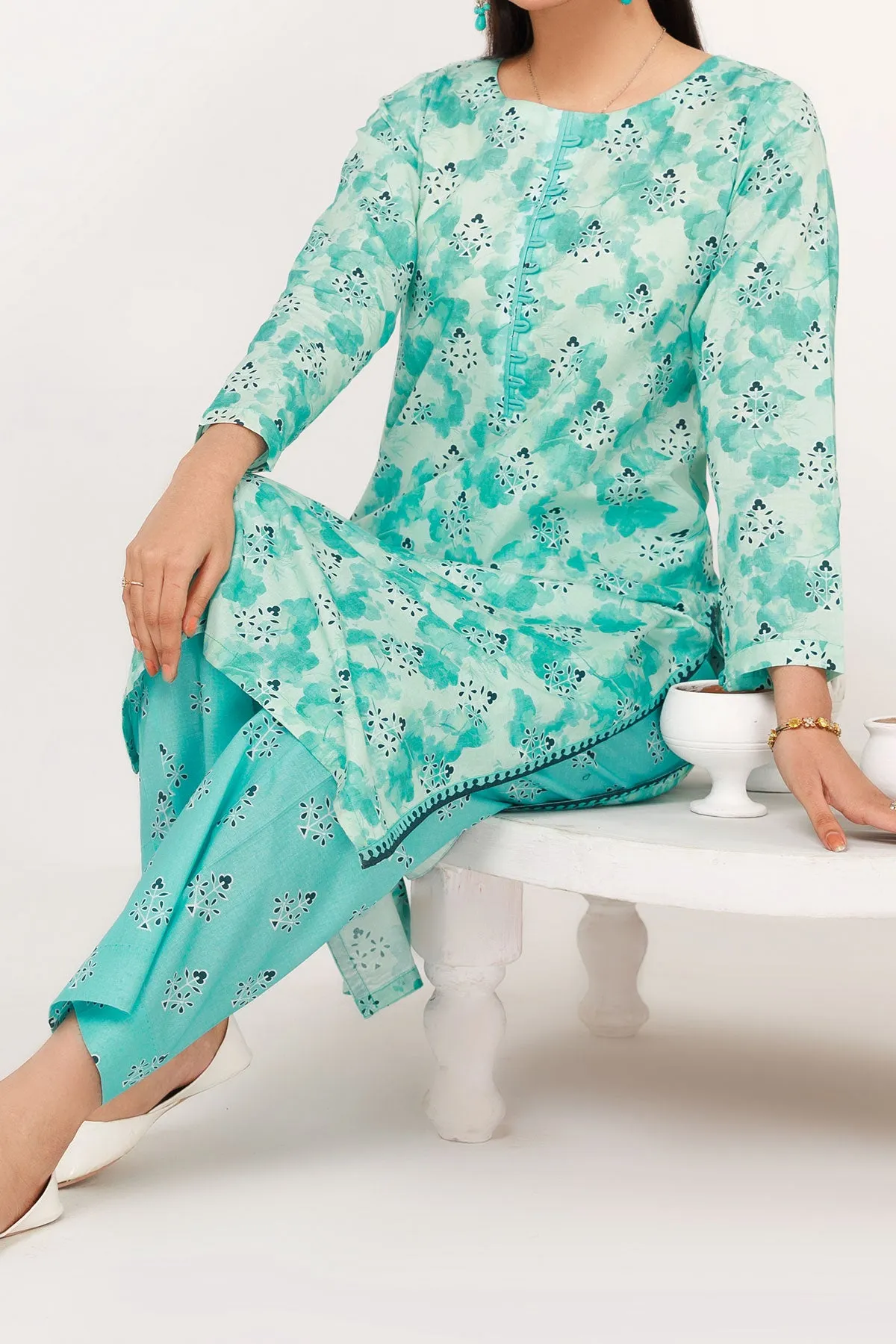 2 PIECE DIGITAL PRINT LAWN| DPC-288