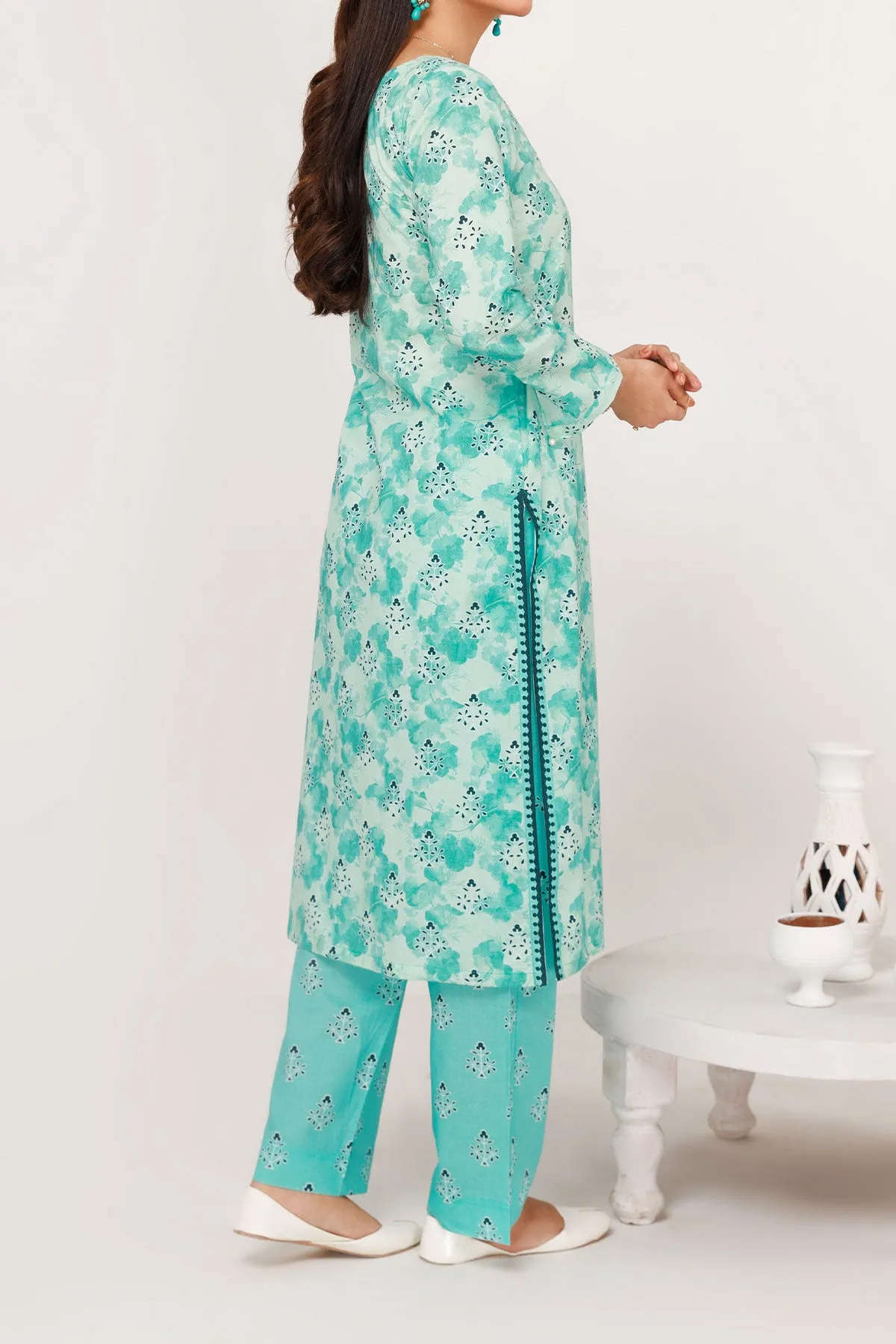 2 PIECE DIGITAL PRINT LAWN| DPC-288