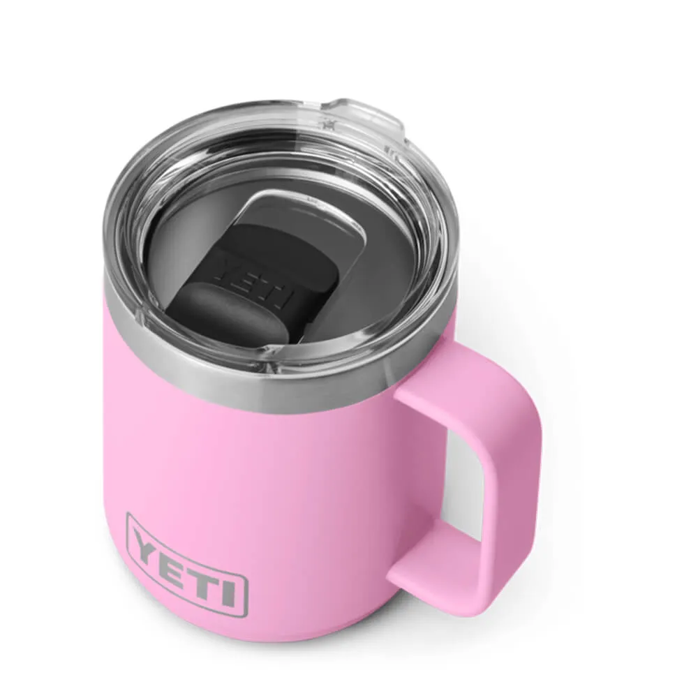 21071501920 TAZA RAMBLER 10oz STACKABLE MUG TAPA MAGNETICA POWER PINK MARCA YETI