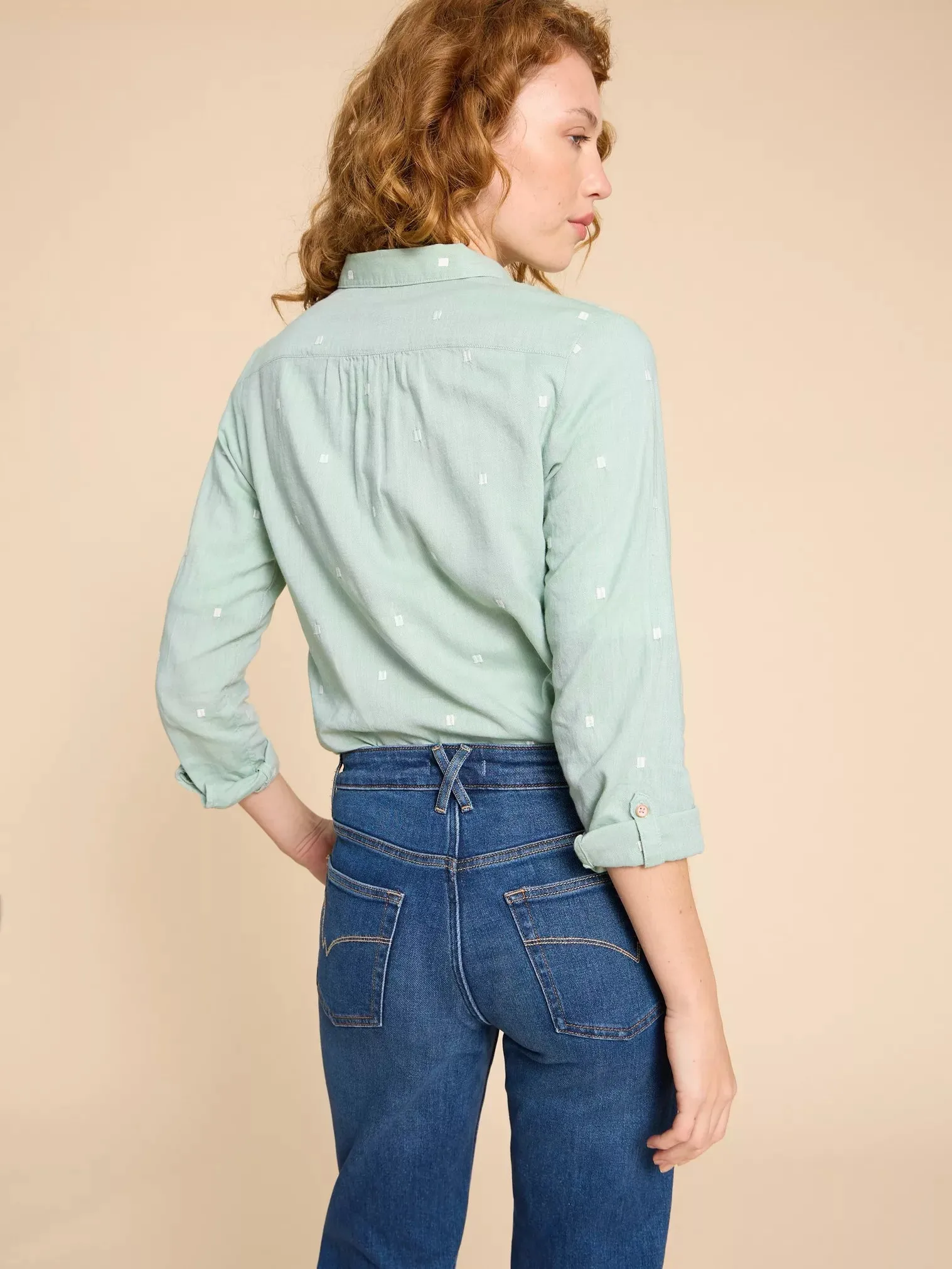 439531 Sophie Green Organic Cotton Shirt