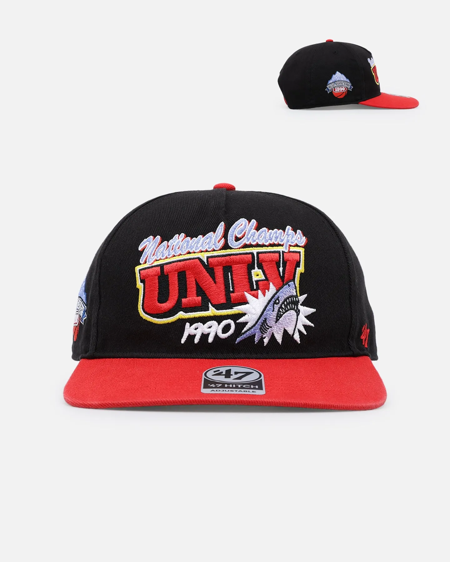 47 Brand UNLV 1990 Hitch RF Snapback Black/Red