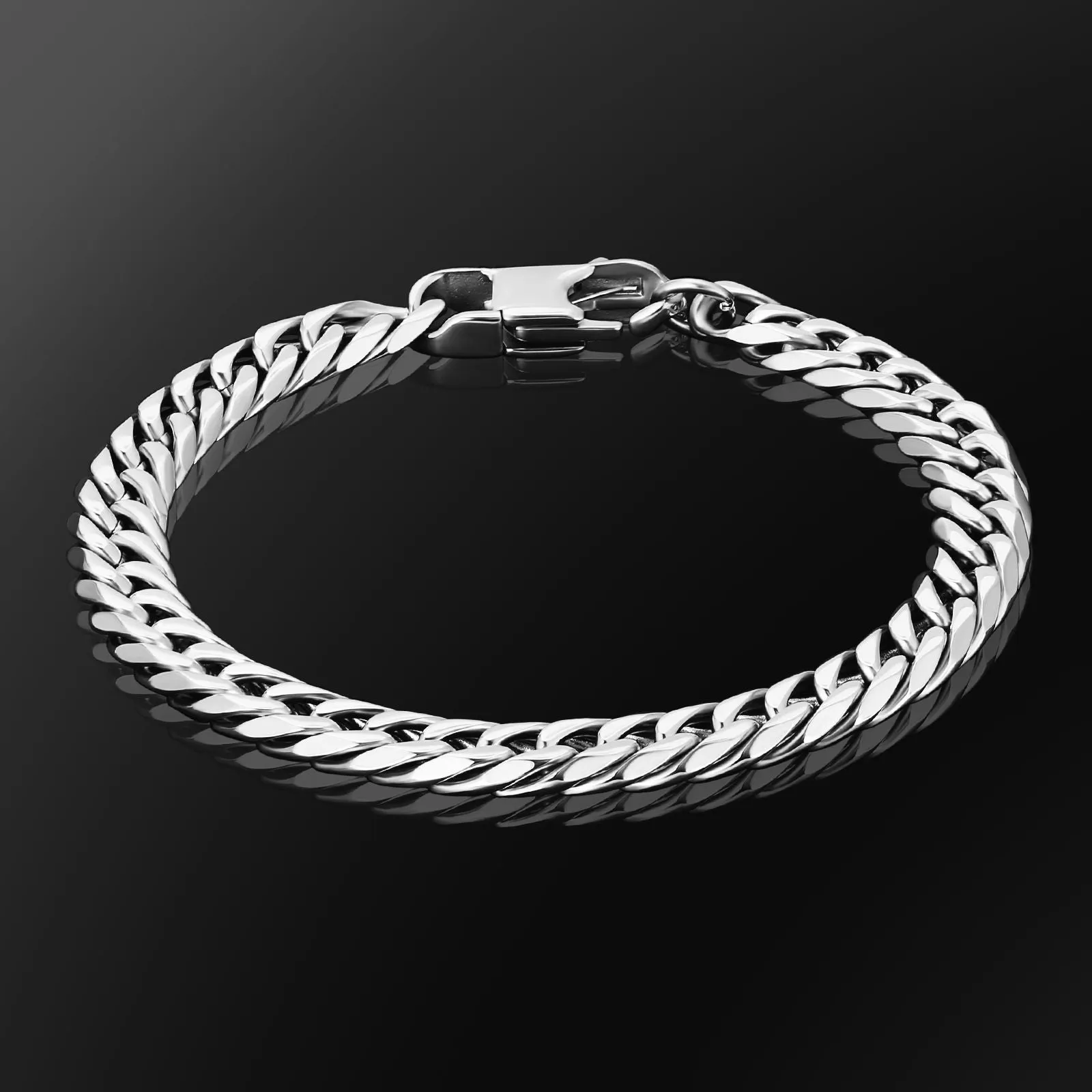 6-Sided | 8mm Miami Cuban Link Bracelet KRKC