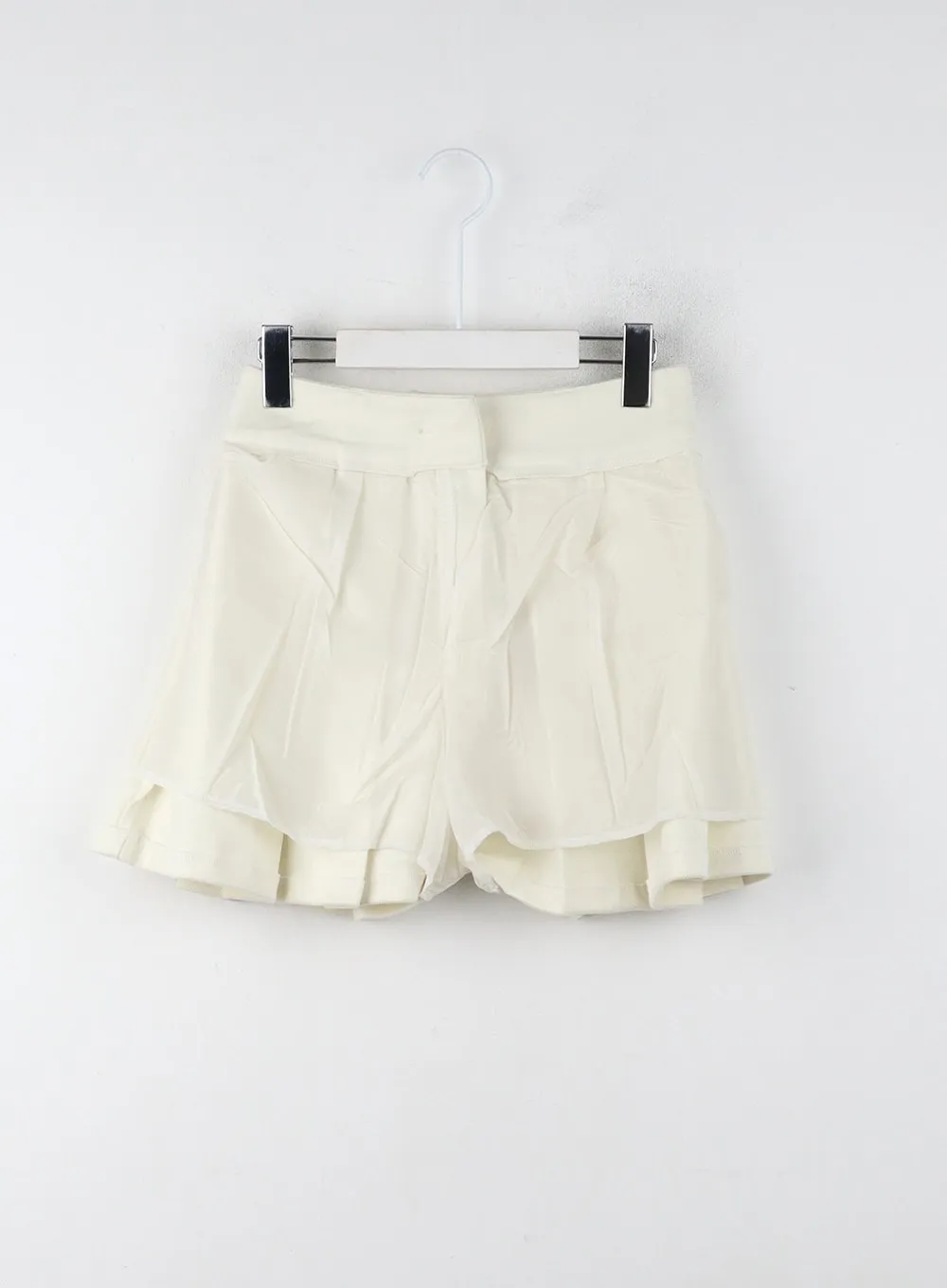 A-Line Pleated Mini Skirt IJ403