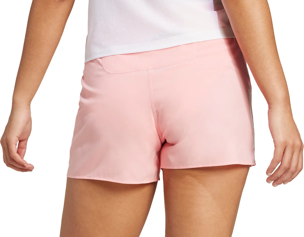 adidas Own The Run 3 Inch Womens Running Shorts - Pink