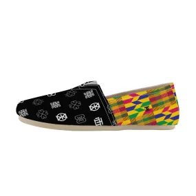 Adinkra Tuntumpa-Kente Slip-on Canvas