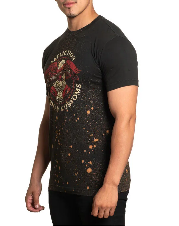 Affliction Richmond S/S T-Shirt Pebble Wash