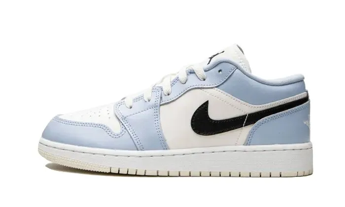 Air Jordan 1 Low Ice Blue Black