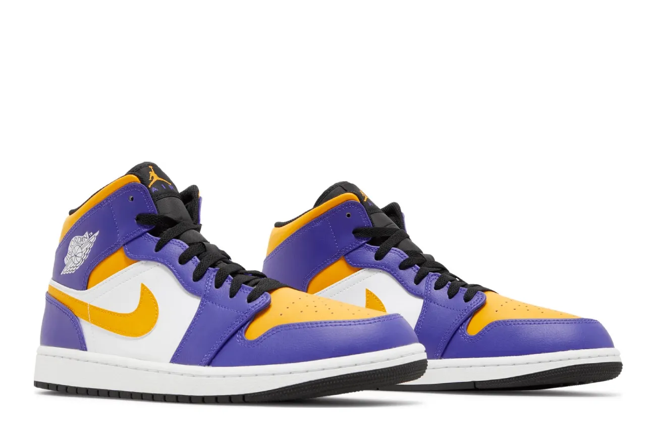 Air Jordan 1 Mid 'Lakers'