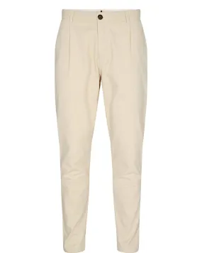 AKJULIUS COTTON PLEAT PANT - Brown Rice