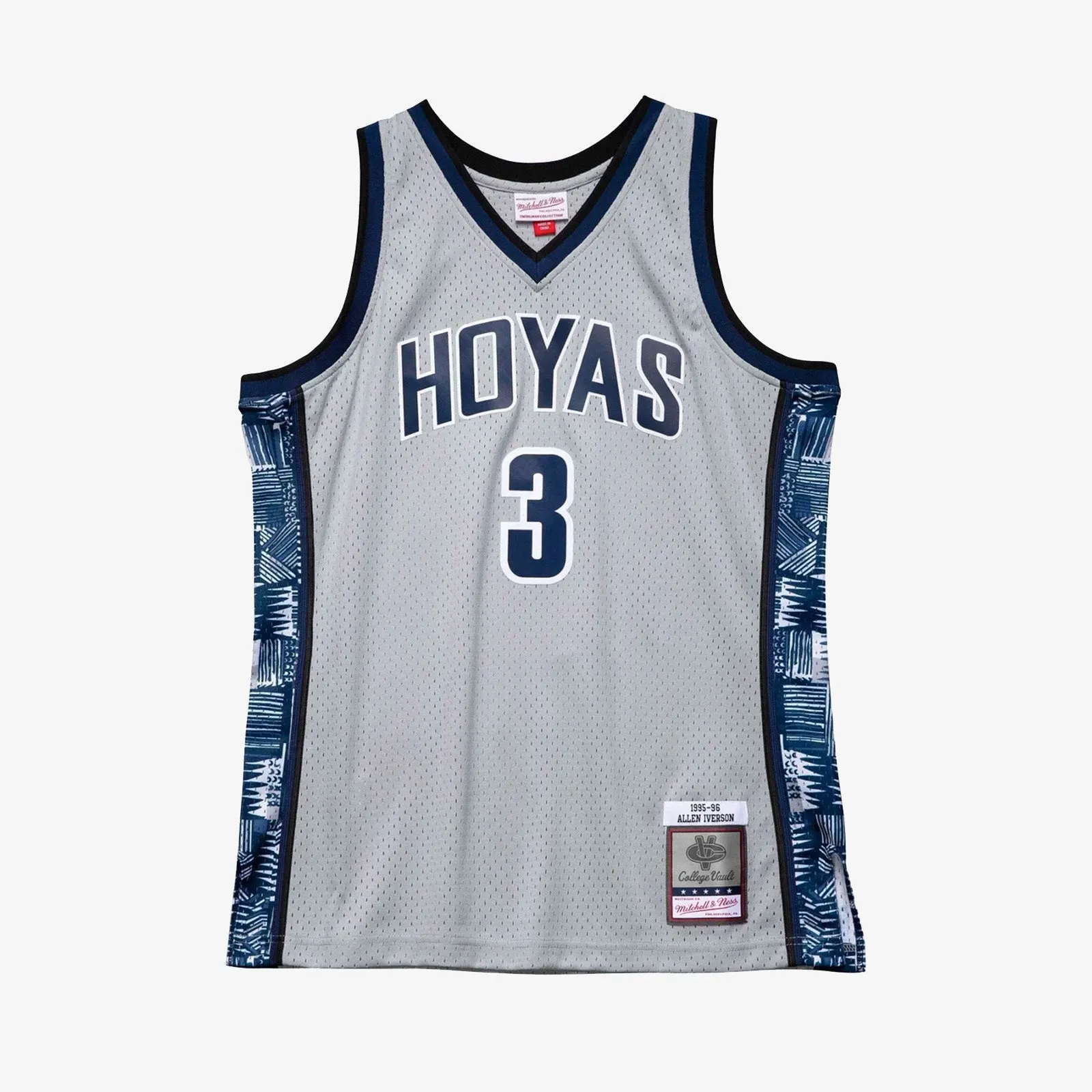 Allen Iverson Georgetown Hoyas 95-96 HWC Swingman Jersey - Grey