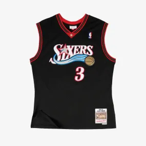 Allen Iverson Philadelphia 76ers 00-01 HWC Swingman Jersey - Black