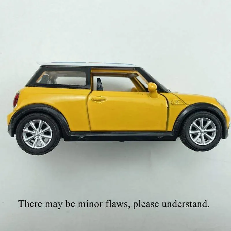 Alloy Car Toy Vehicles Kids Mini Model Toy Pull Back Car Metal Diecast Vehicle Door Open Classic Cars Christmas Gift