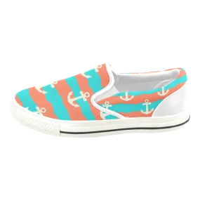 Anchored Down Slip On Shoes