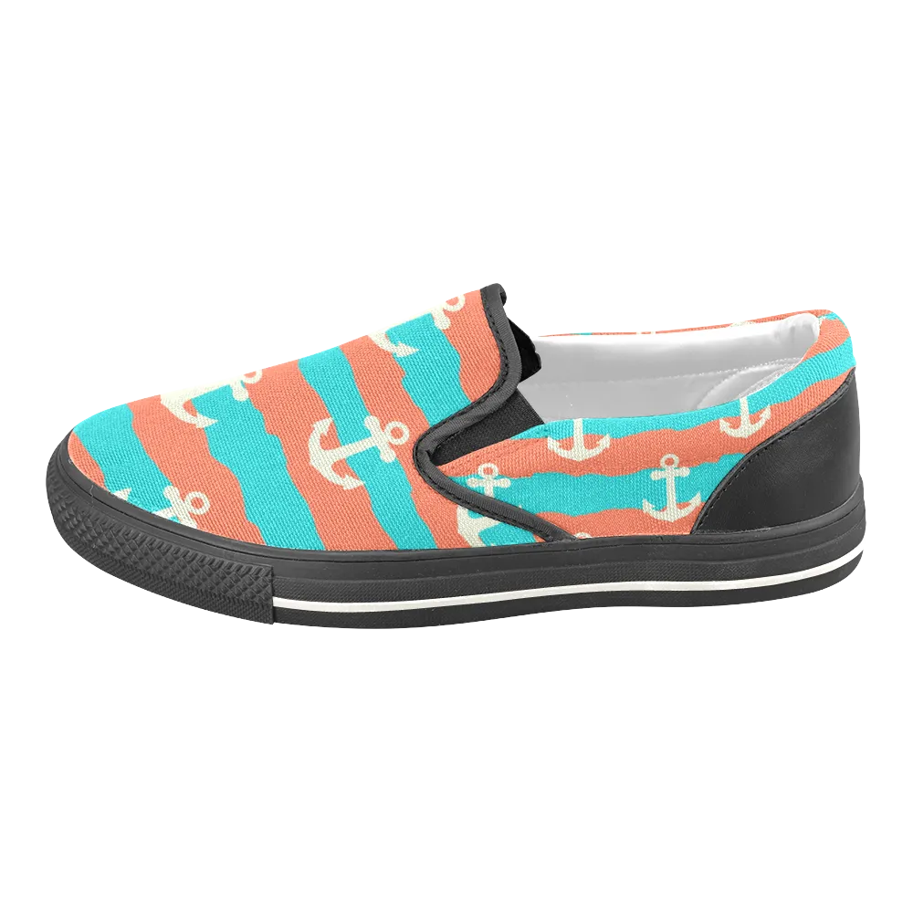 Anchored Down Slip On Shoes