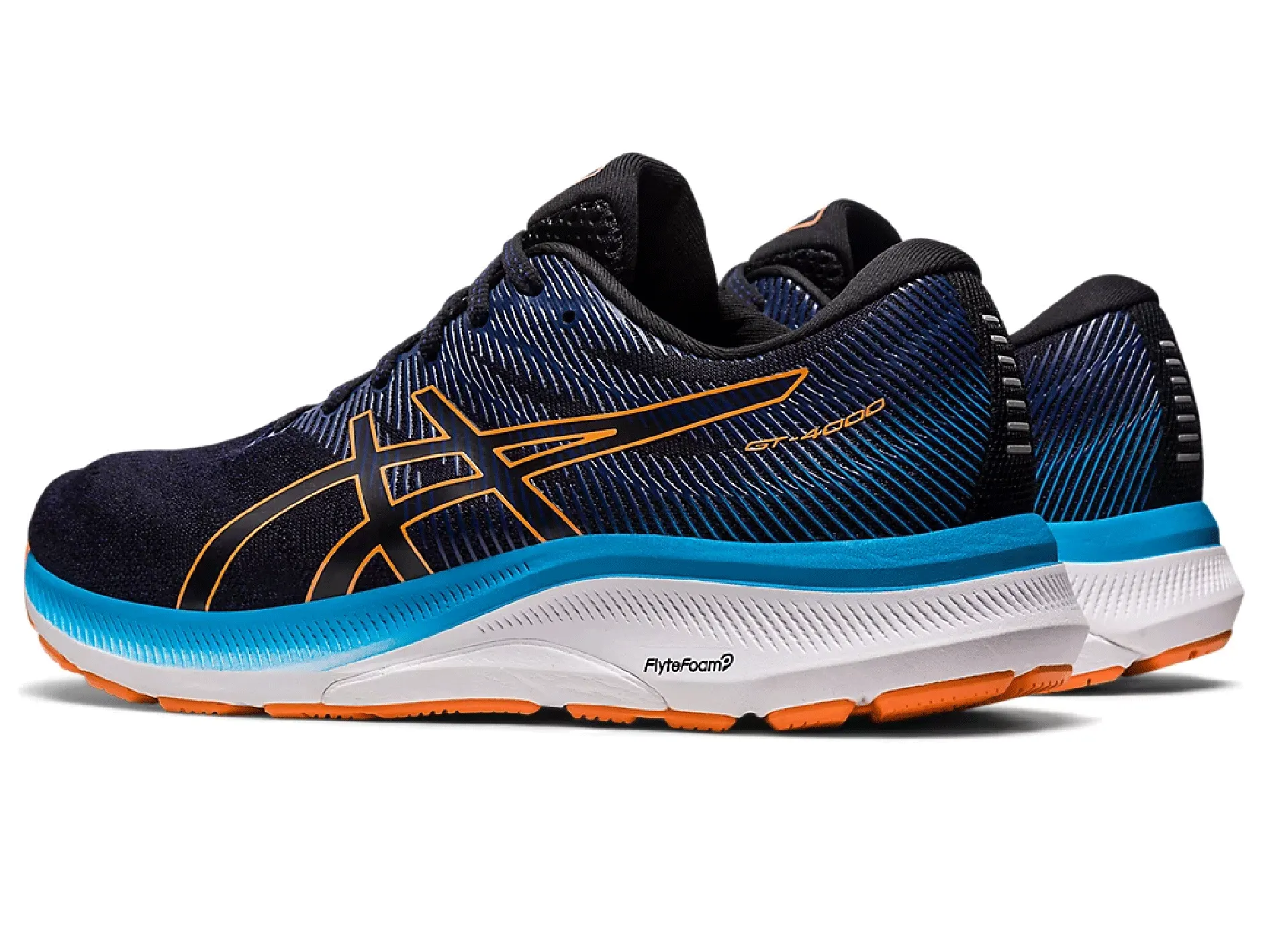 Asics Mens GT 4000 3 (2E Width) <BR> 1011B207 002