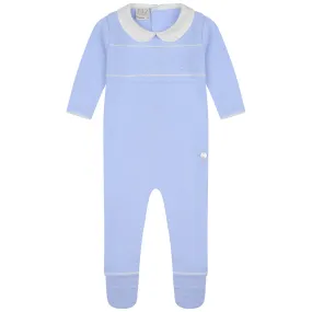 Baby Boys Babygrow - Cotton Knitted Babygrow