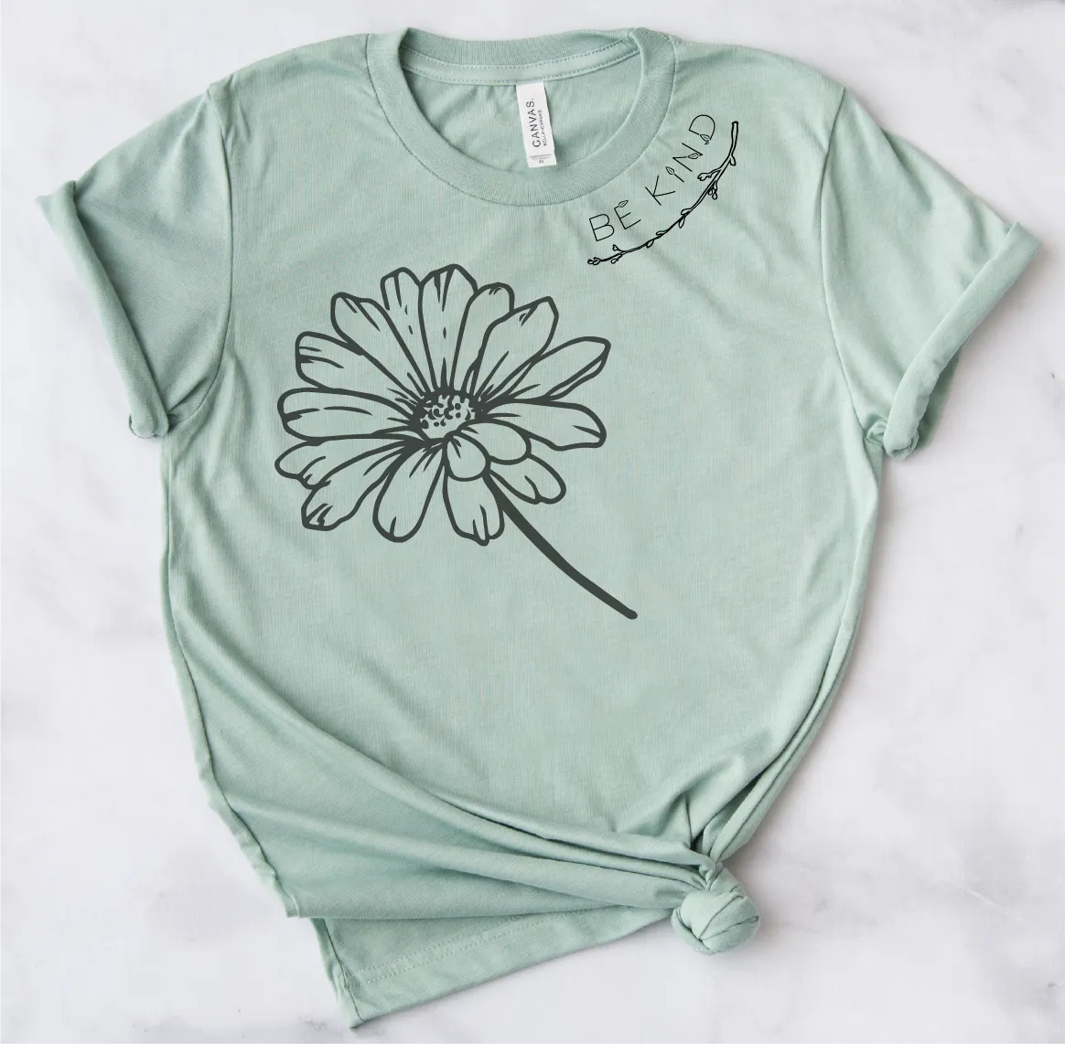 Be Kind Floral Tee