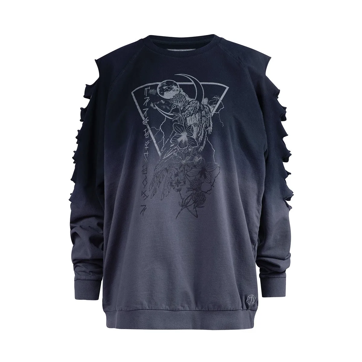 Beauty of Exandria: Creation - Yasha Nydoorin Slash Sleeve Crewneck Sweatshirt