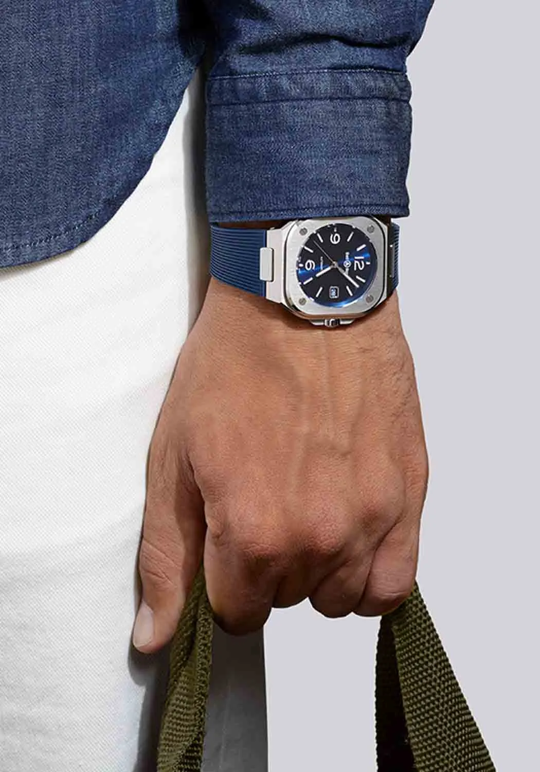 Bell & Ross BR 05 Blue Steel | Strap