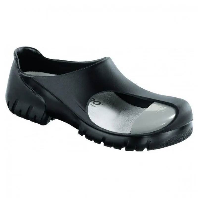 Birkenstock A640 Black Clogs with Steelcap Toe