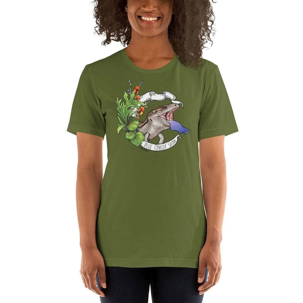 Blue Tongue Skink Banner Tee