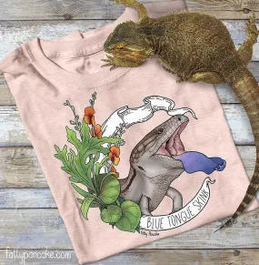 Blue Tongue Skink Banner Tee