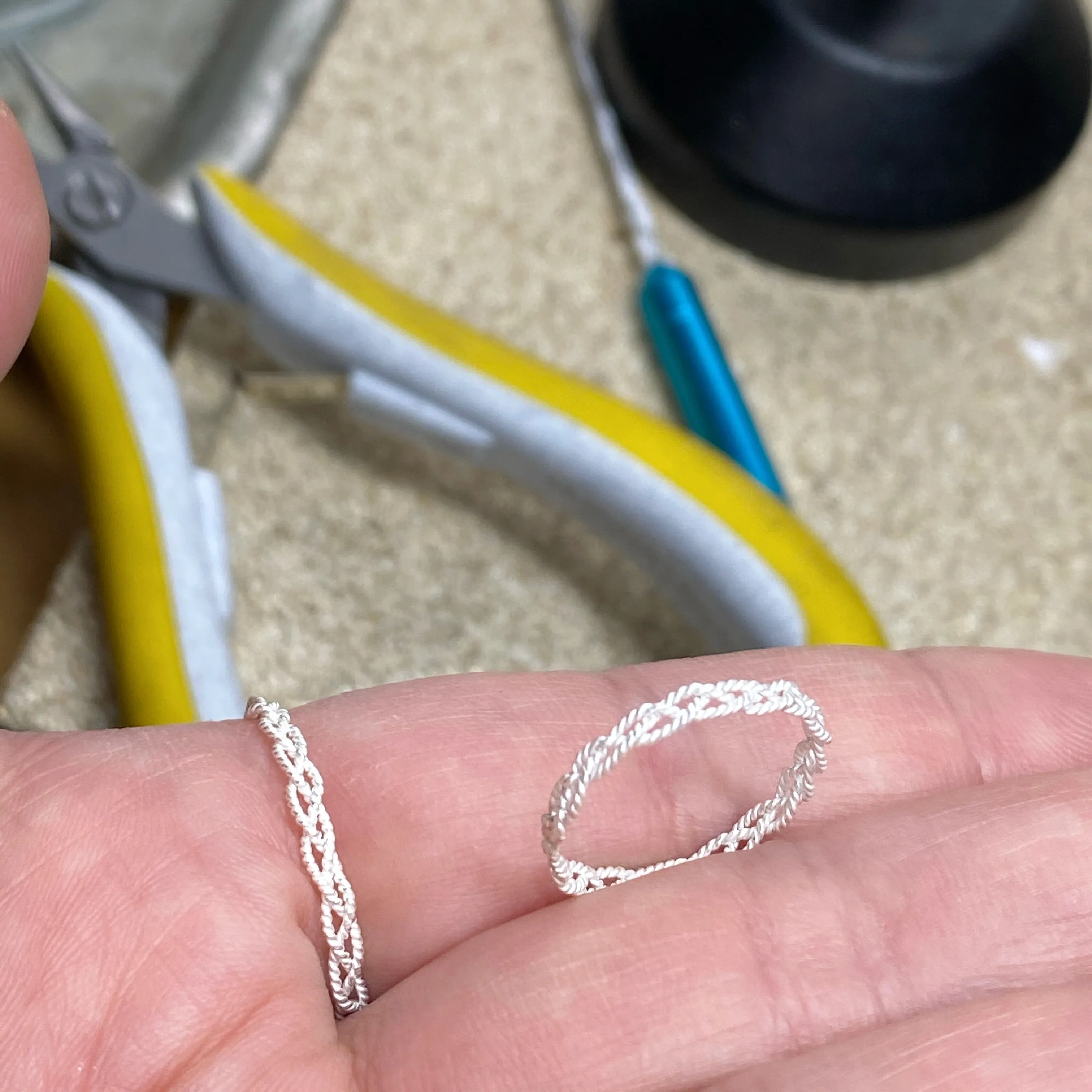 Braided Wire Ring