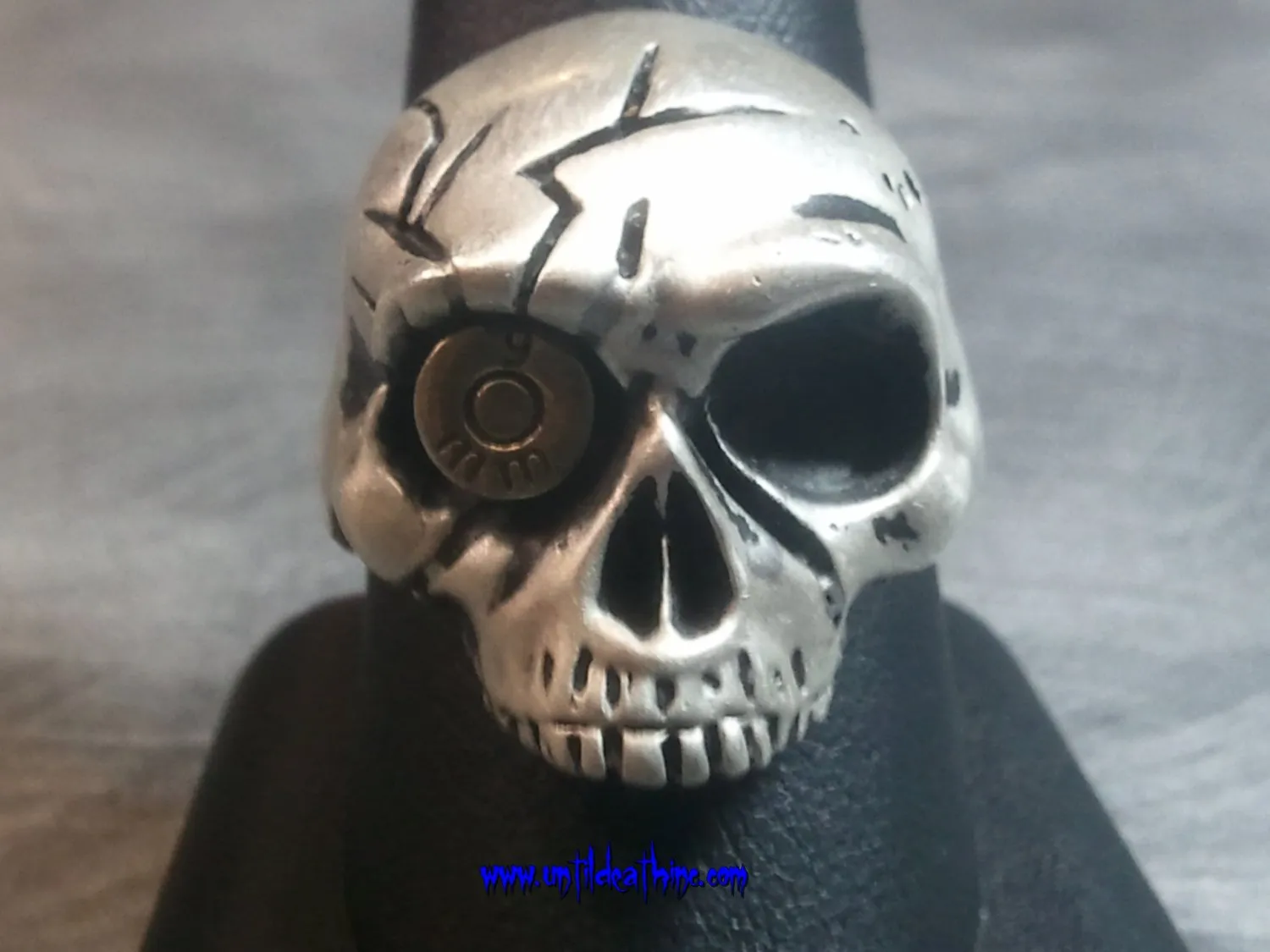 Bullet in Eye With No Bottom Jaw-UDINC0010