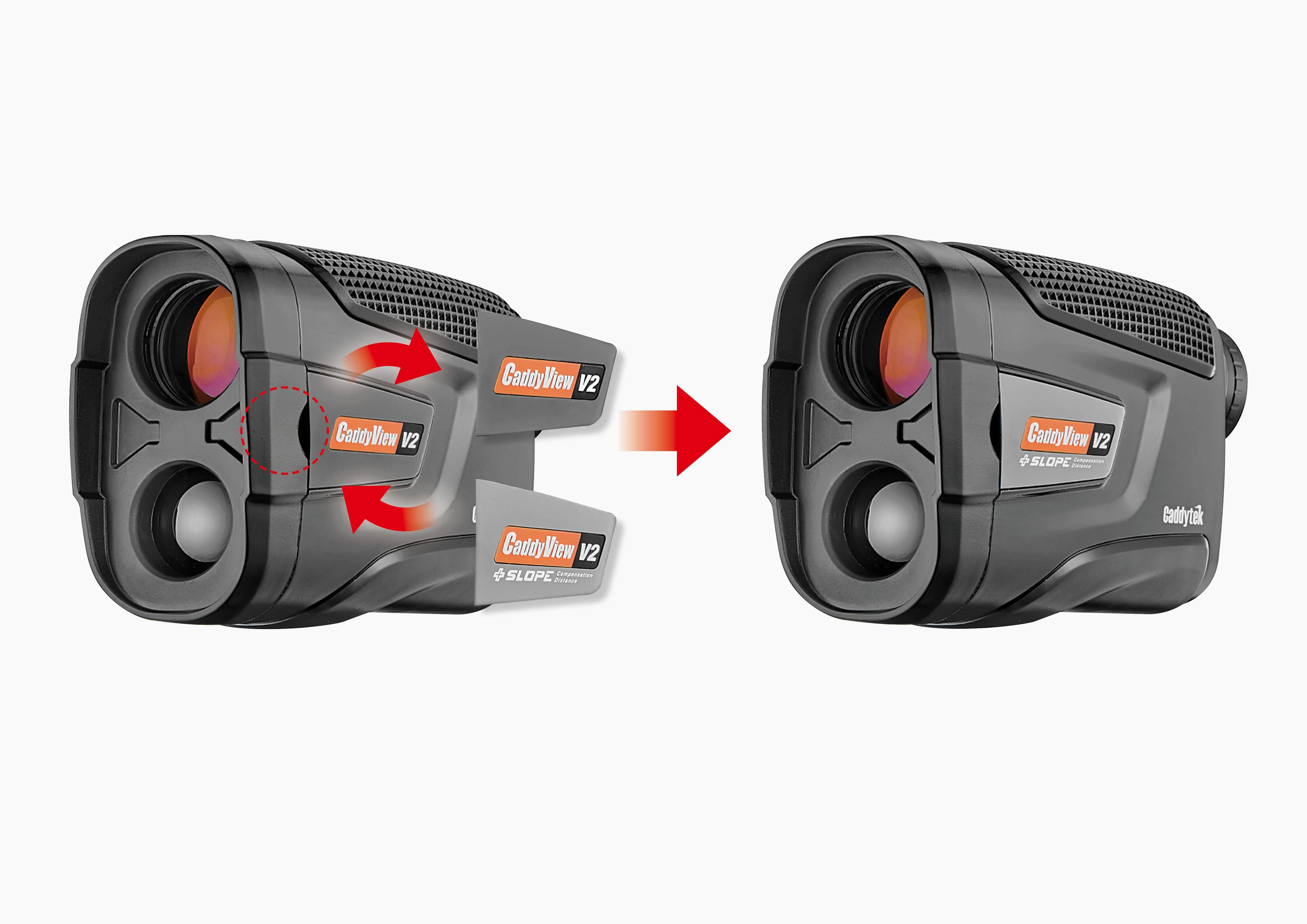 CaddyView V2   Slope and Pin-Validation