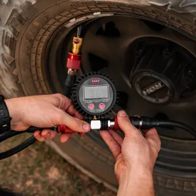 CAOS X FLATE Tyre Inflate-Deflate and Pressure Gauge