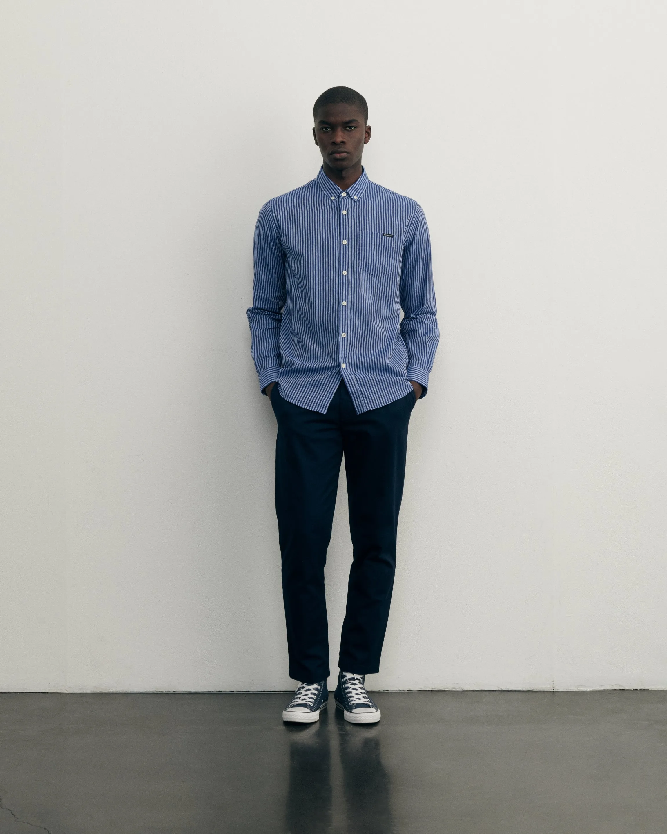 Carnot "linen and cotton" shirt