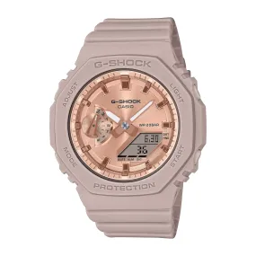 Casio G-Shock GMAS2100 “Mini CasiOak” Blush Pink Metallic Gold Watch GMAS2100MD-4A