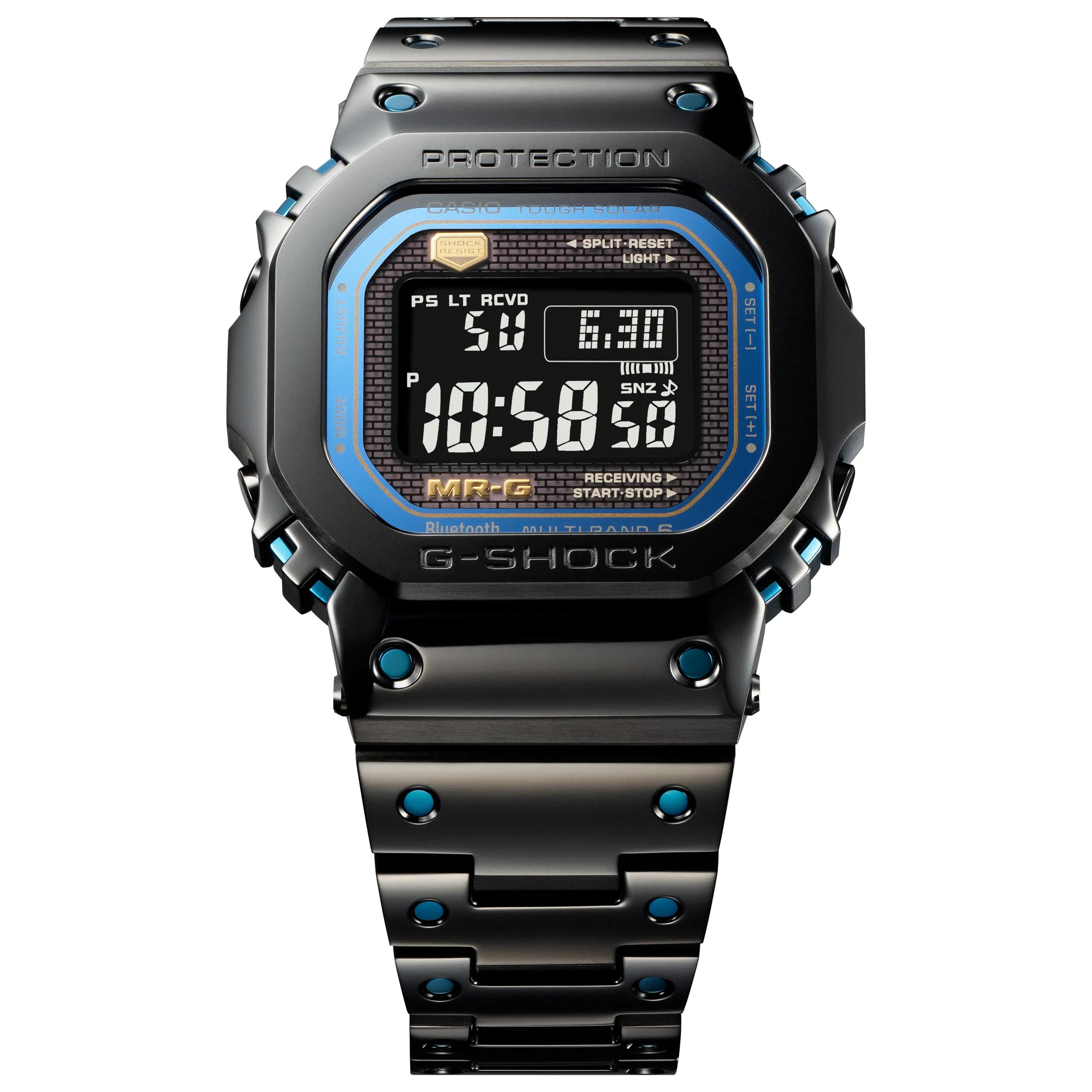 Casio G-SHOCK MRG Ao Zumi Blue Black Titanium Square MRGB5000-BA1 Watch Limited Edition