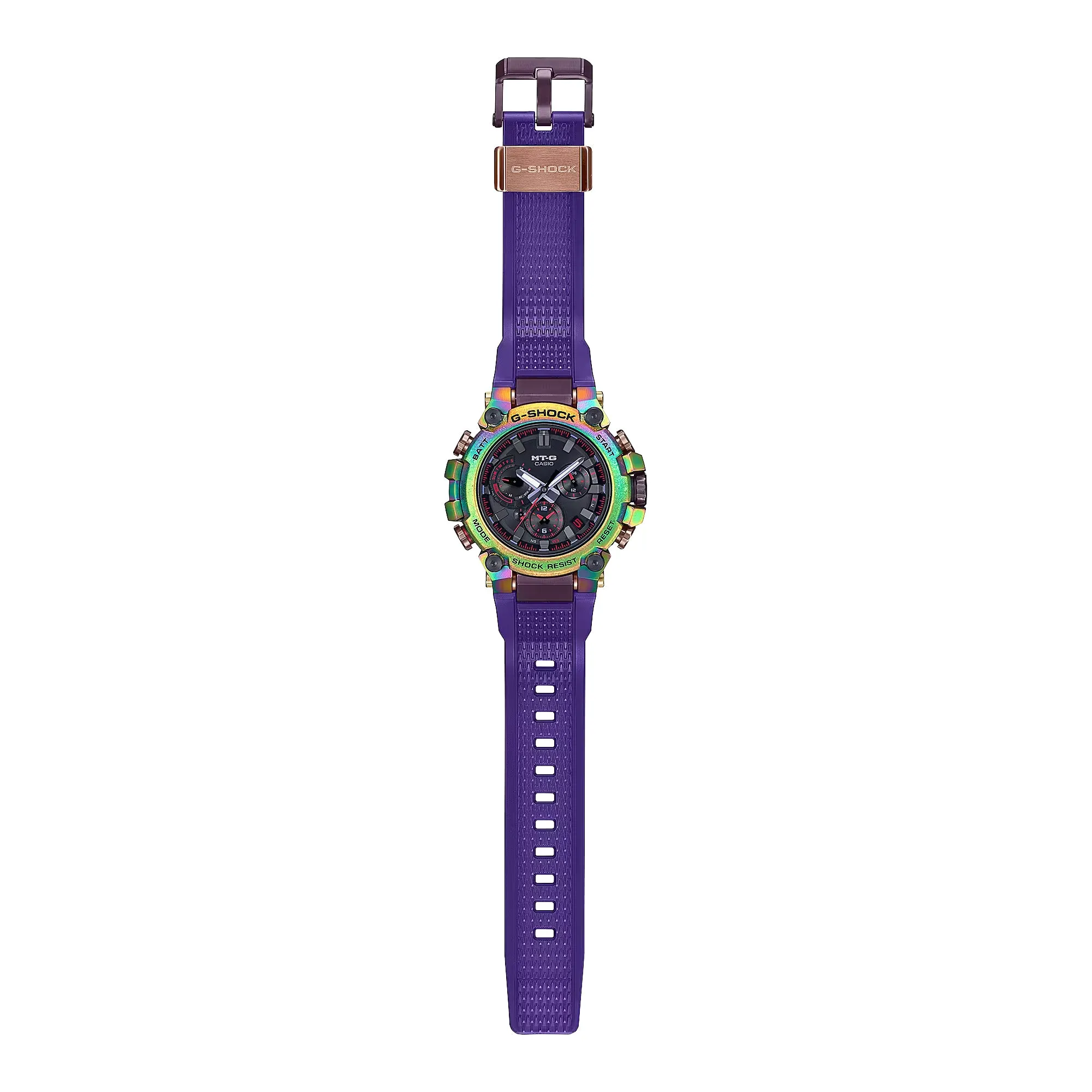 Casio G-Shock MTGB3000PRB-1 Aurora Oval Rainbow Purple Limited Edition MTG Watch