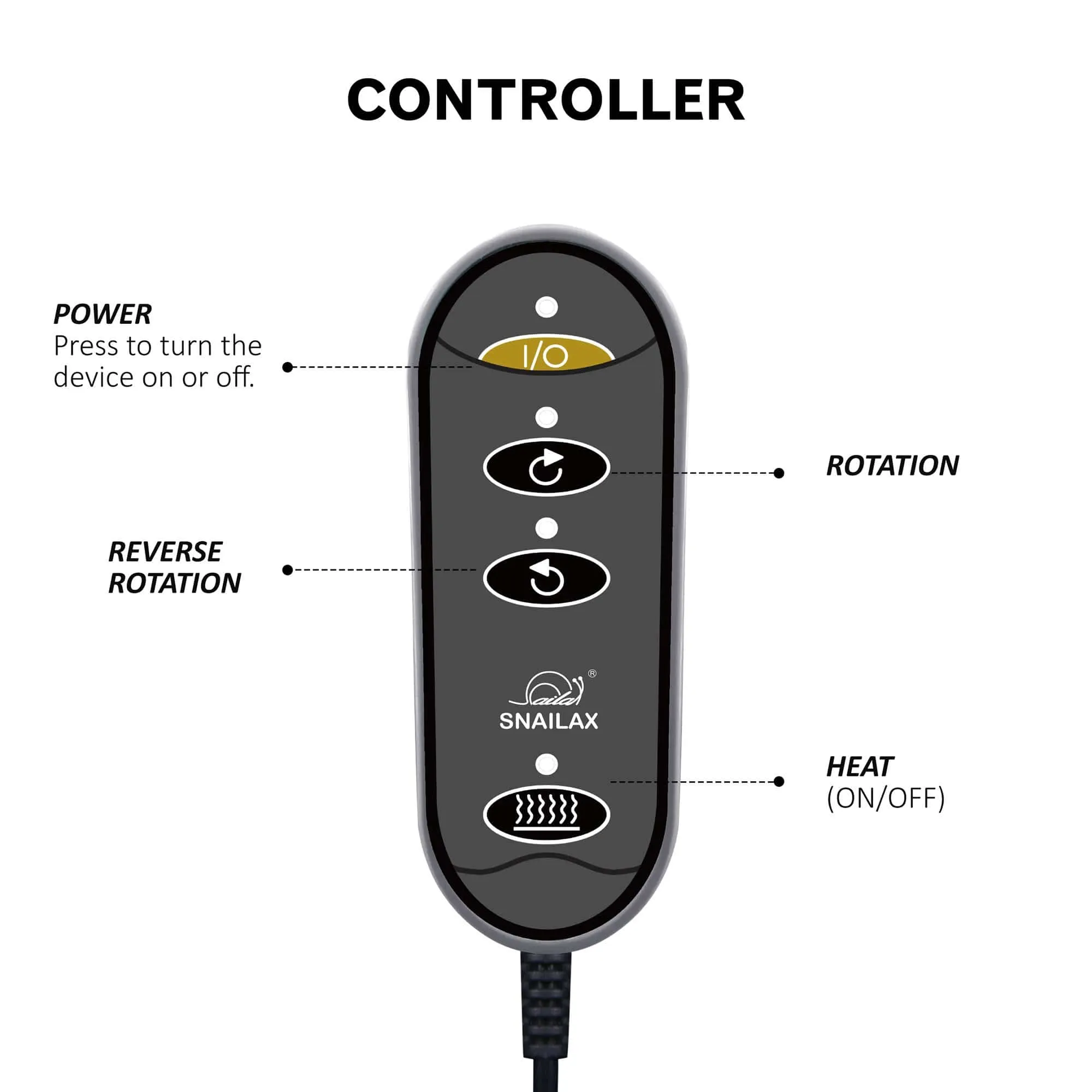 Certified Refurbished - Shiatsu Foot Massager with Heat,Heated Feet warmer and Back Massager - 522SP