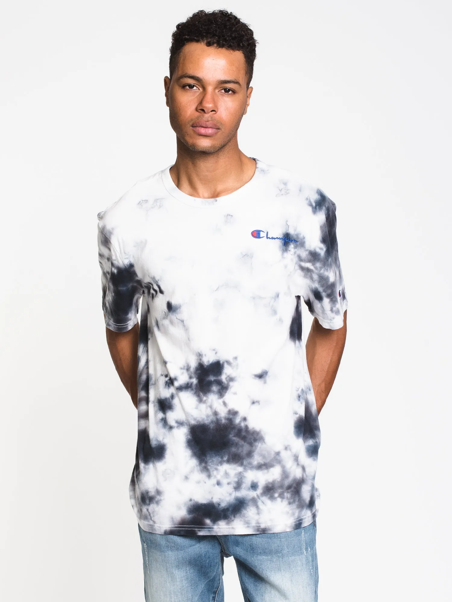 CHAMPION BIG SKY DYE SHORT SLEEVE T-SHIRT  - CLEARANCE