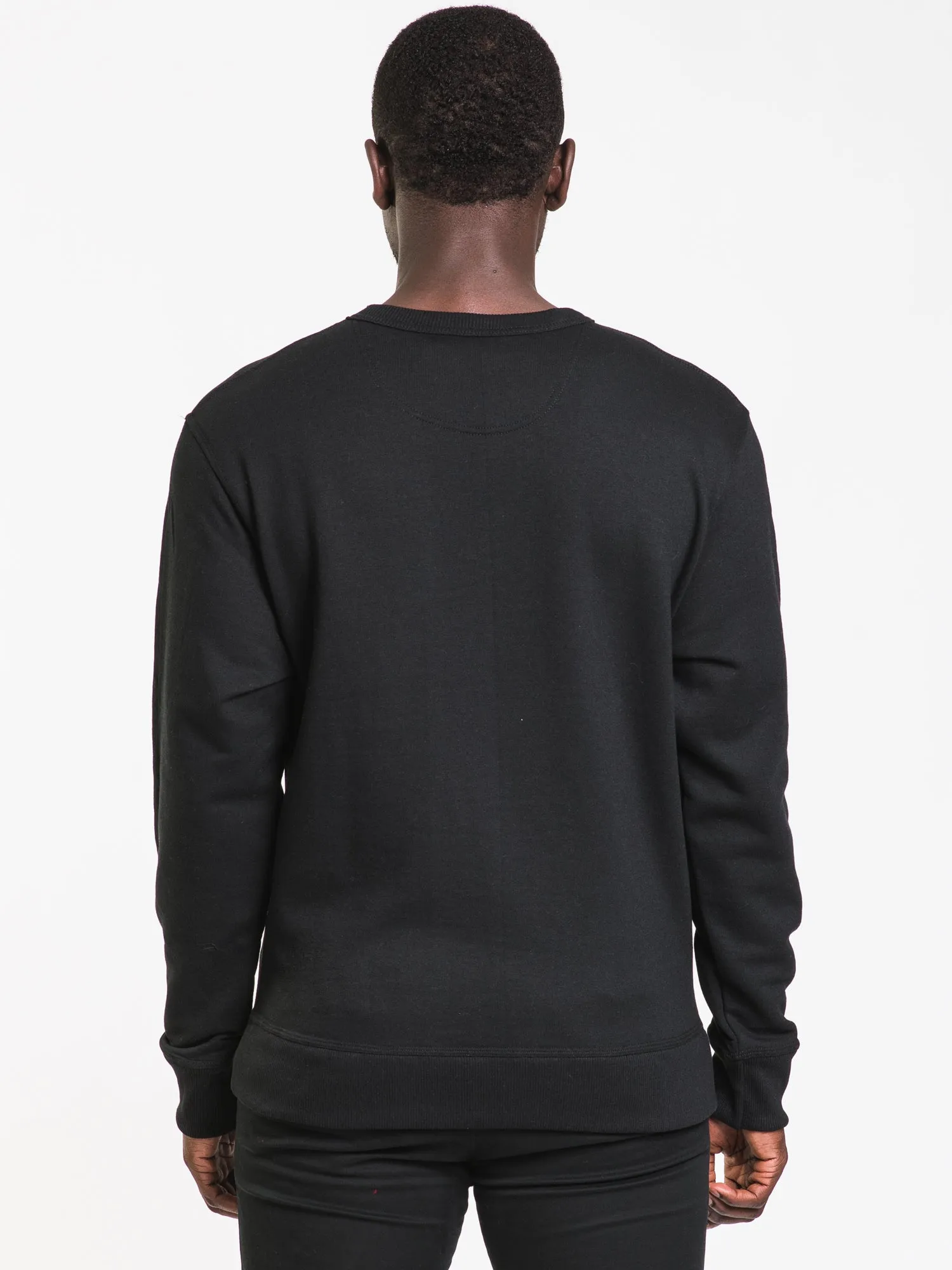 CHAMPION COLOUR POP CREW - BLACK - CLEARANCE