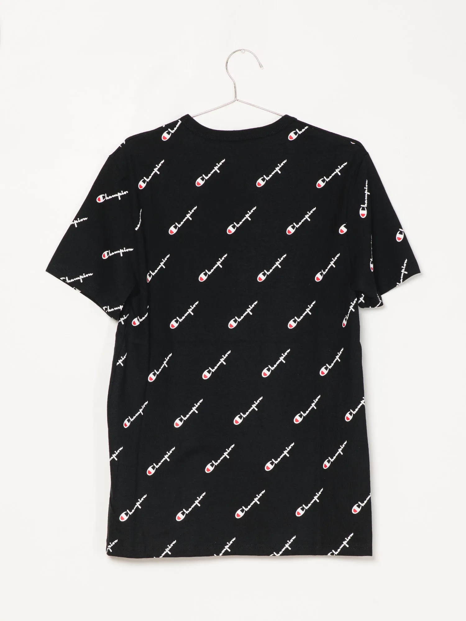 CHAMPION HERITAGE ALL OVER PRINT SHORT SLEEVE T-SHIRT  - CLEARANCE