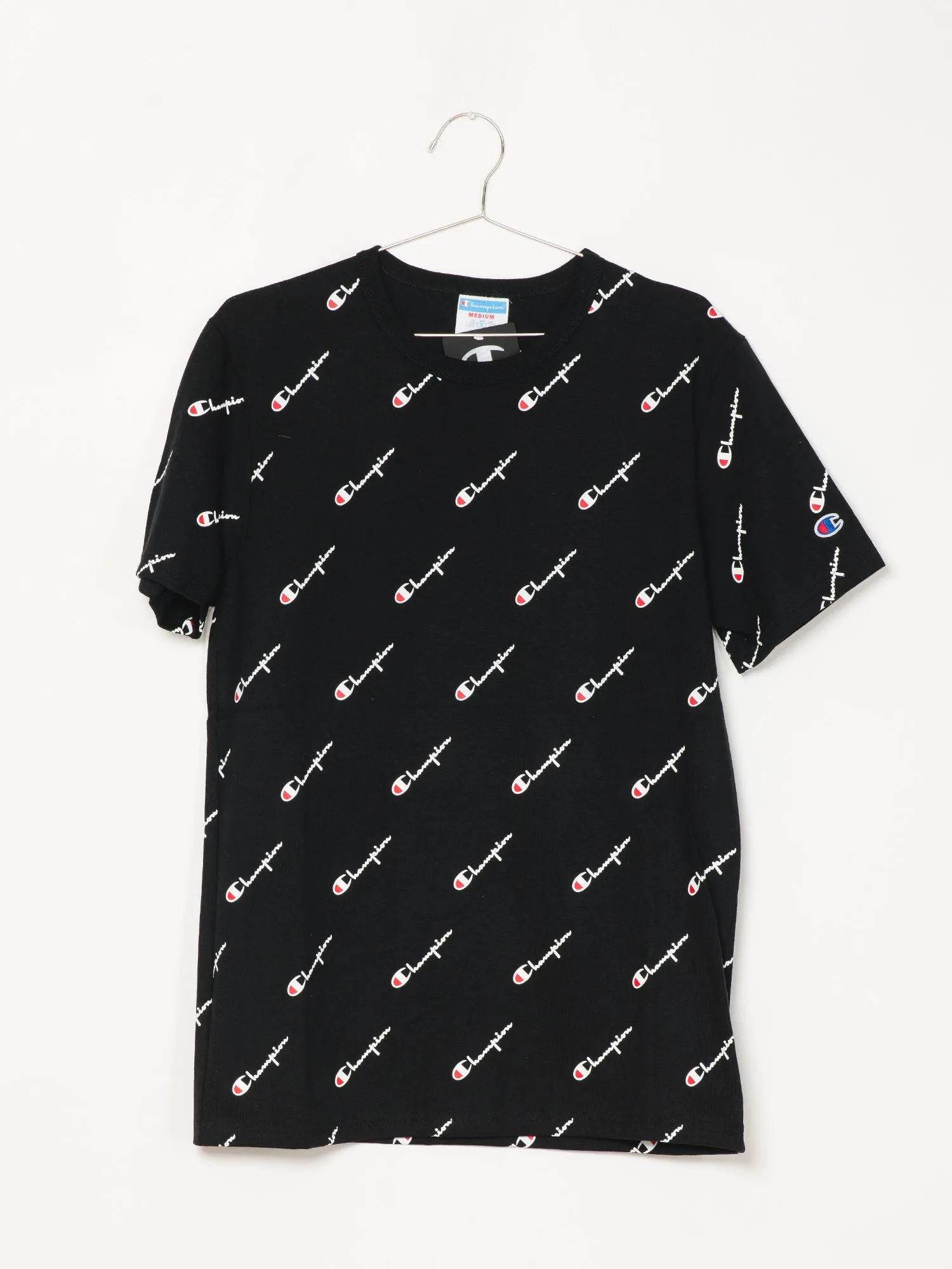 CHAMPION HERITAGE ALL OVER PRINT SHORT SLEEVE T-SHIRT  - CLEARANCE