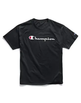 Champion Mens Classic Jersey Graphic Tee, Adult