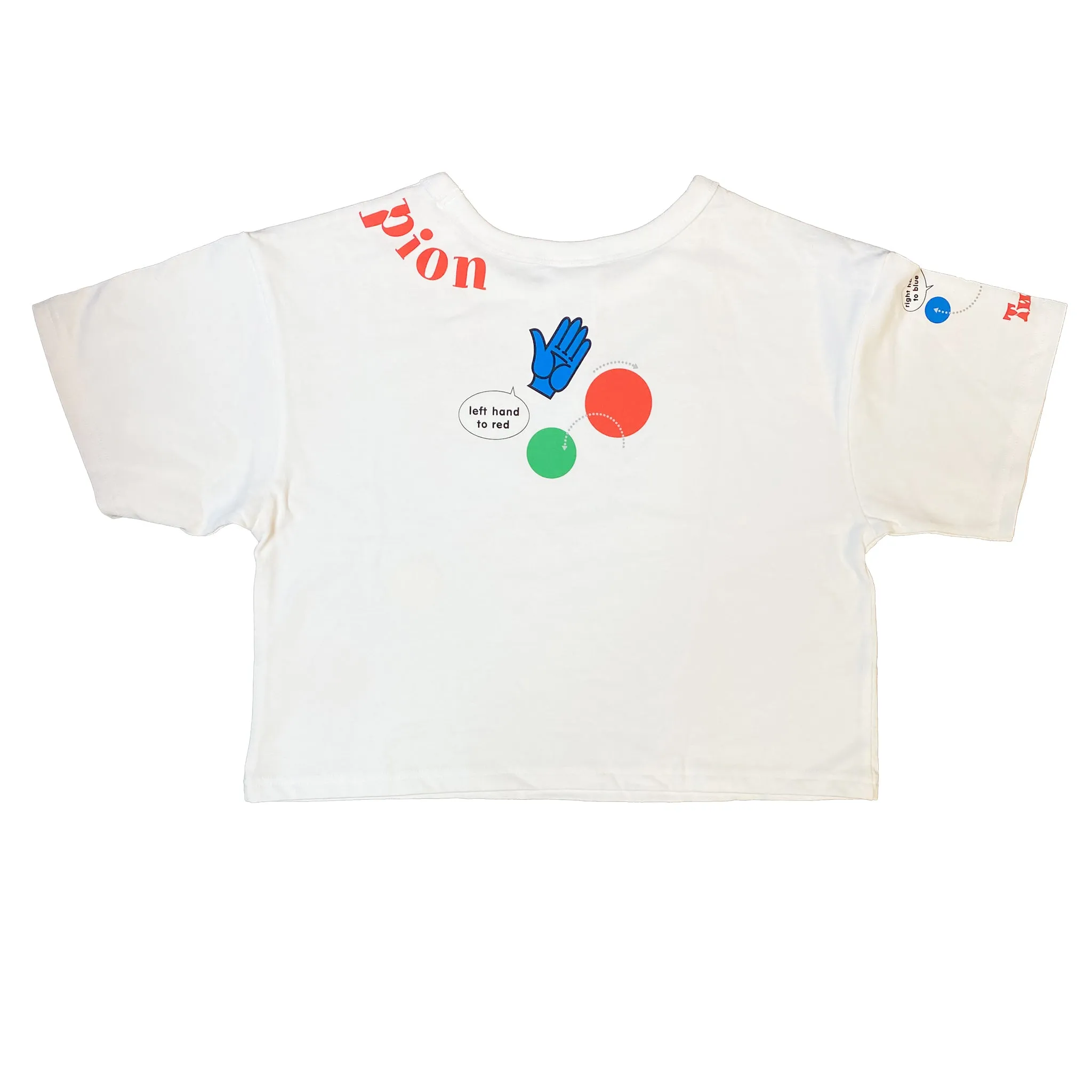 Champion x Hasbro Twister Women's Cropped Heritage Tee