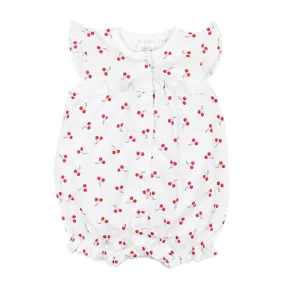 Cherries Printed Romper | Baby Girl