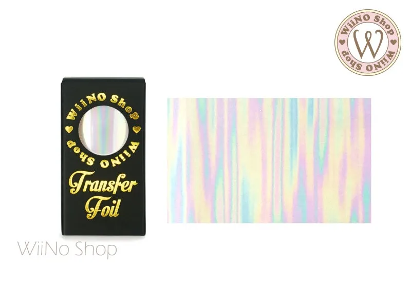 Clear Holographic Pattern Nail Transfer Foil (CH-11)