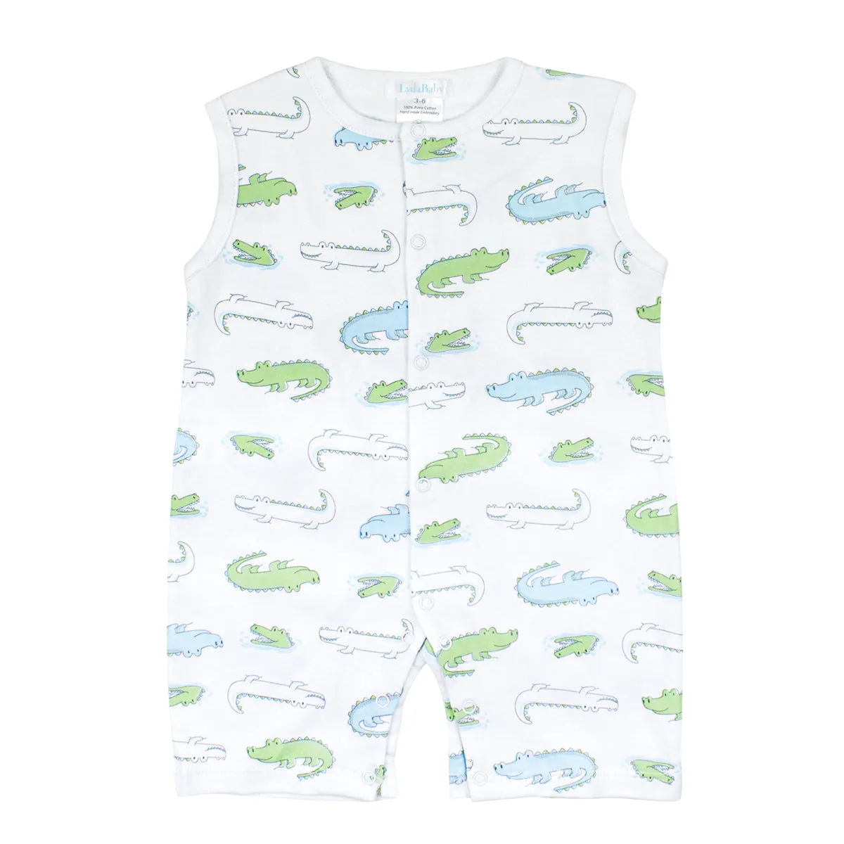 Crocodile Printed Romper | Baby Boy