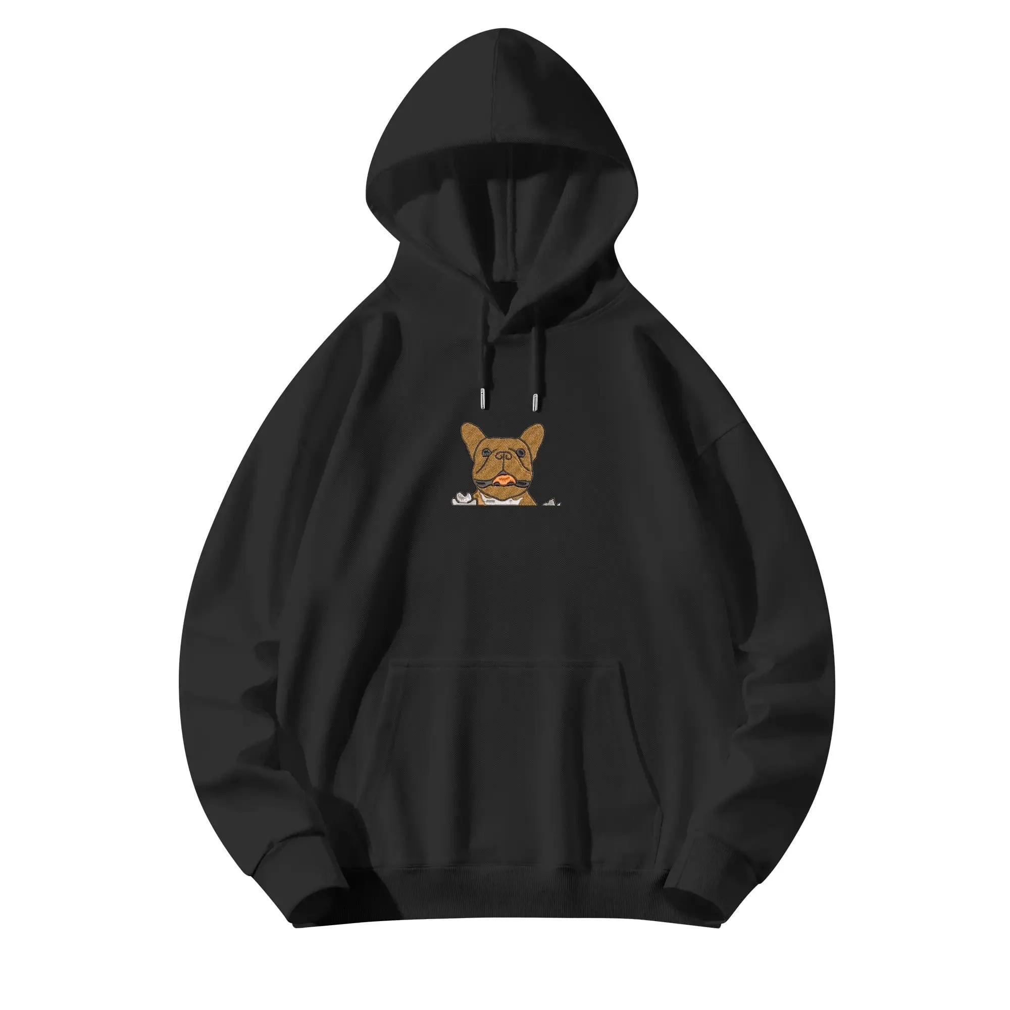 Custom Pet Face Unisex Embroidered Hoodie Personalized Sweatshirt