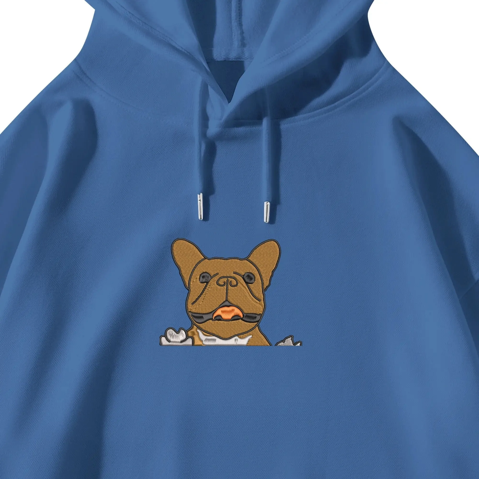 Custom Pet Face Unisex Embroidered Hoodie Personalized Sweatshirt